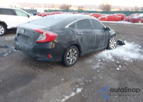 2016 Honda Civic Ex z USA, uszkodzony, nr VIN 2HGFC2F70GH517680